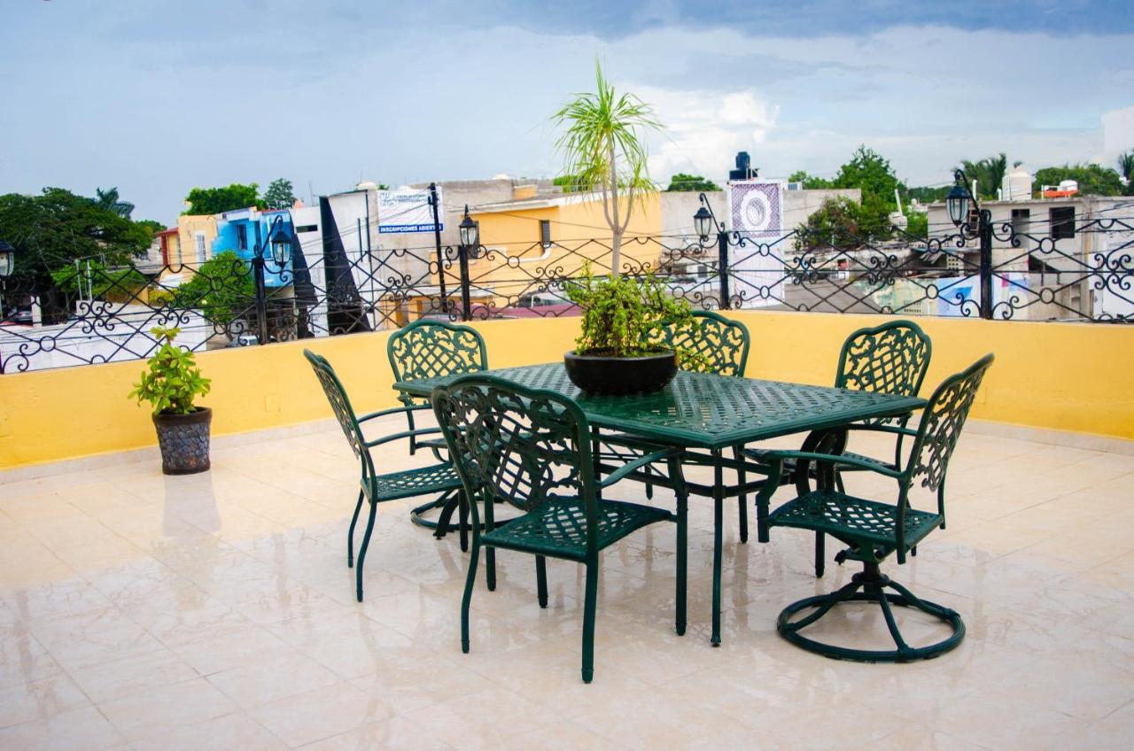 Hotel Villa Angeles Campeche Extérieur photo